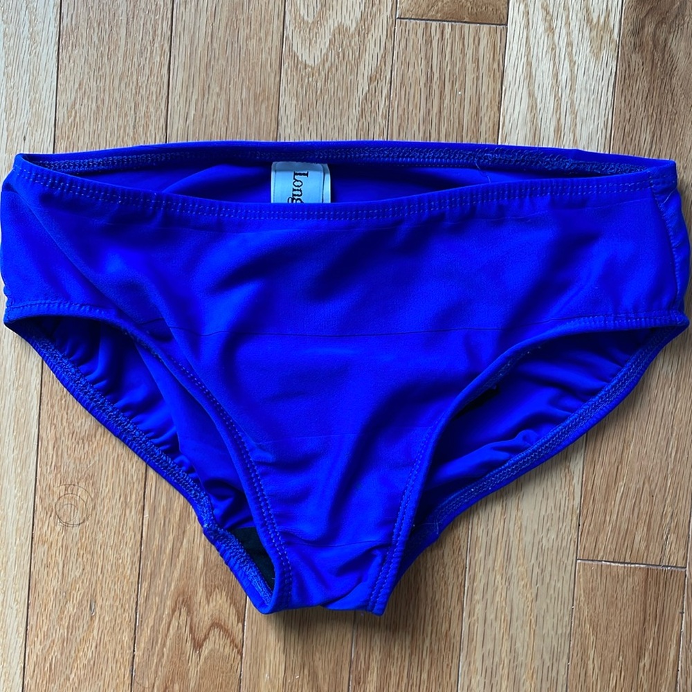 Longitude lapis blue bikini bottom